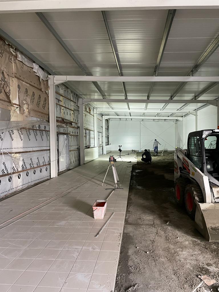 Rozbudowa budynku wylęgarni - II ETAP